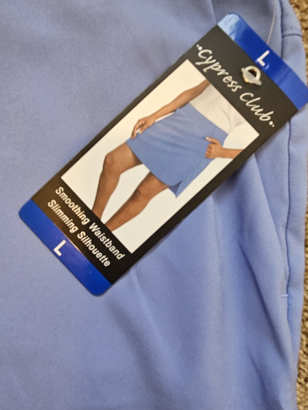 Cypress Club Periwinkle Women’s Skort - Smooth Waistband